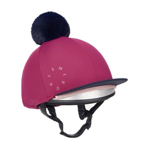 LeMieux LeMieux Classique Pom Hat Silk in Blackberry