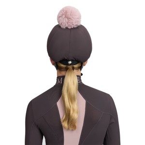 LeMieux LeMieux Classique Pom Hat Silk in Cocoa