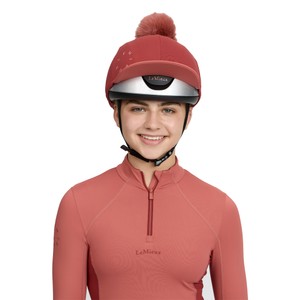 LeMieux LeMieux Classique Pom Hat Silk in Russet