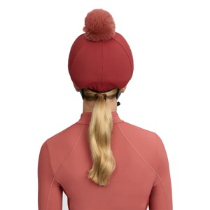 LeMieux LeMieux Classique Pom Hat Silk in Russet