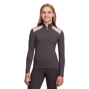 LeMieux LeMieux Young Rider Mia Mesh Base Layer in Cocoa