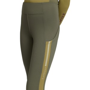 LeMieux LeMieux Young Rider Orla Riding Tights in Willow Green