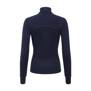 LeMieux LeMieux Frances Quarter Zip Fleece Top in Navy