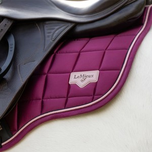 LeMieux LeMieux Loire Classic GP Square in Blackberry