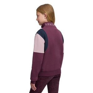 LeMieux LeMieux Young Rider Viola Quarter Zip Sweat in Bramble