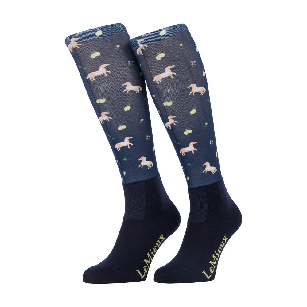 LeMieux Footsie Socks Beige