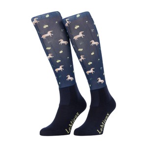 LeMieux LeMieux Footsie Socks in Lemon