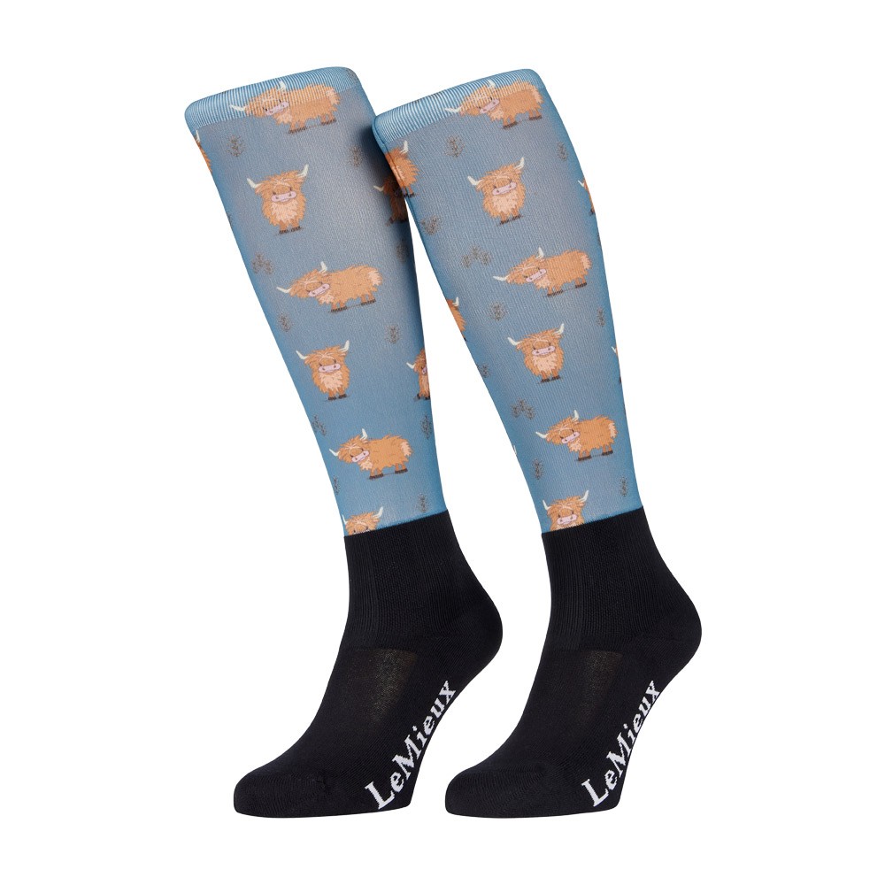 LeMieux LeMieux Footsie Socks in Aloe