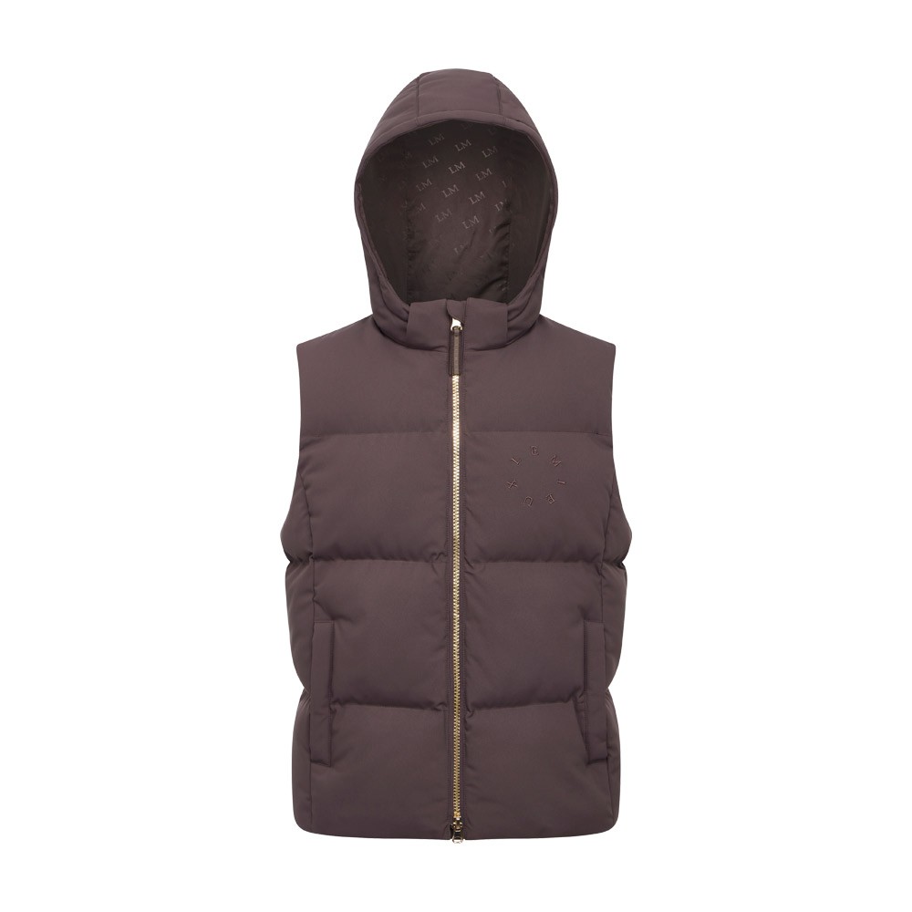 LeMieux Young Rider Joey Hooded Gilet Brown