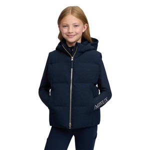 LeMieux LeMieux Young Rider Joey Hooded Gilet in Navy