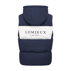 LeMieux LeMieux Young Rider Joey Hooded Gilet in Navy