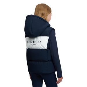 LeMieux LeMieux Young Rider Joey Hooded Gilet in Navy