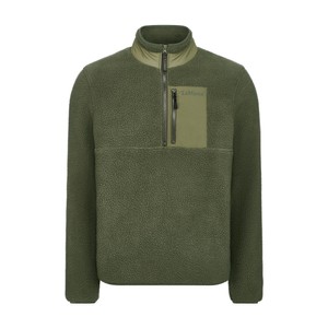LeMieux LeMieux Mens Borg Half Zip Sweat in Olive