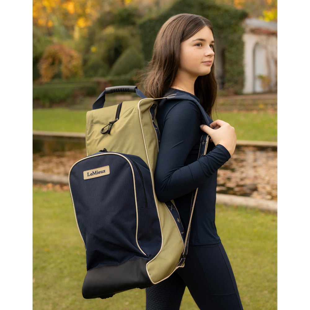 LeMieux Hat & Boot Bag Green
