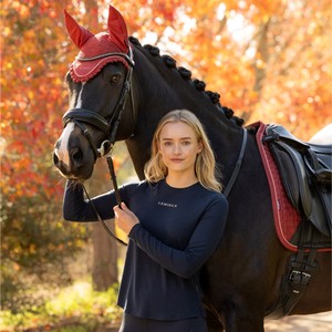 LeMieux LeMieux Long Sleeve Sports Tee in Navy