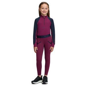 LeMieux LeMieux Mini Pull On Riding Tights in Blackberry