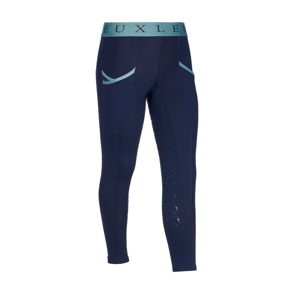 LeMieux Mini Pull On Riding Tights Blue
