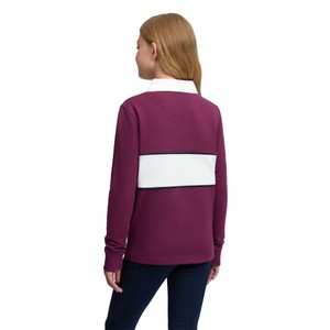 LeMieux LeMieux Young Rider Riley Rugby Shirt in Blackberry