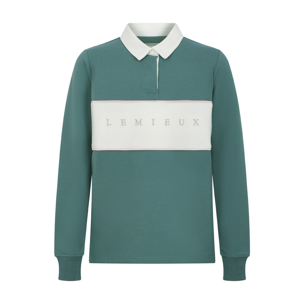 LeMieux LeMieux Young Rider Riley Rugby Shirt in Aloe