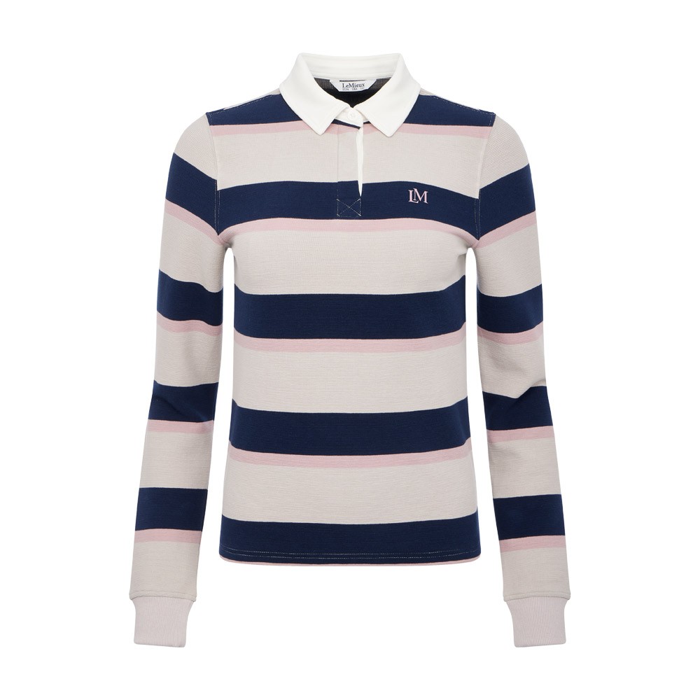 LeMieux LeMieux Sloane Rugby Shirt in Stone