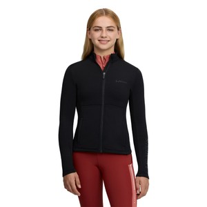 LeMieux LeMieux Young Rider Bethany Fleece Zip Through Top in Black