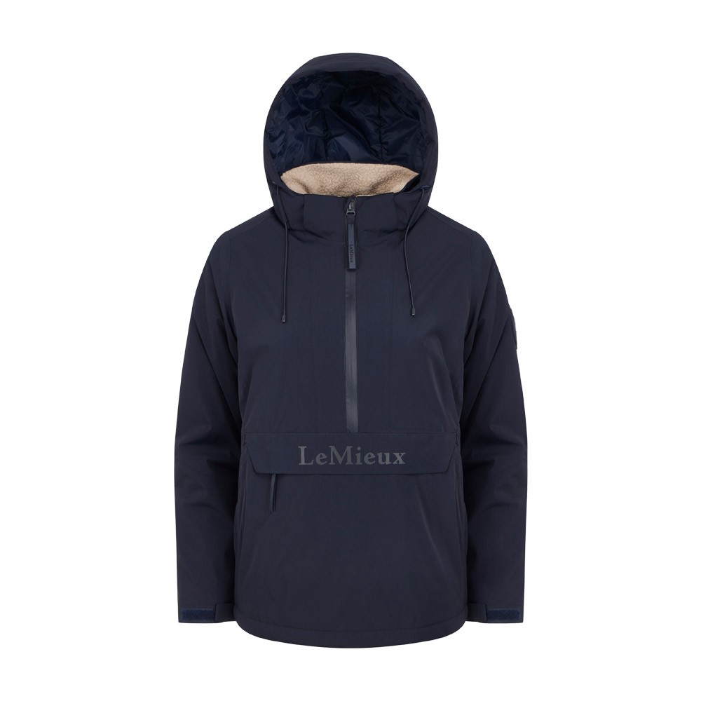 LeMieux LeMieux Phoebe Half Zip Waterproof Anorak in Navy