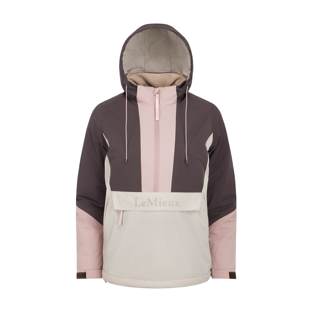 LeMieux Phoebe Half Zip Waterproof Anorak Pink