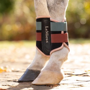 LeMieux LeMieux Air Tek Grafter Brushing Boots in Aloe/Spiced Earth