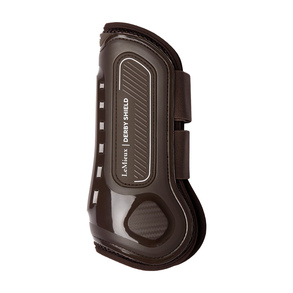 LeMieux Derby Shield Tendon Boots Brown