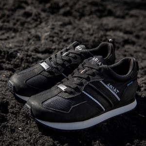Ariat Ariat Ranch Runner Waterproof Trainers in Carbon Black