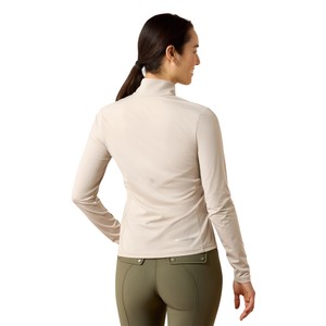 Ariat Ariat Lunaveil 1/2 Zip Baselayer in Chateau Grey