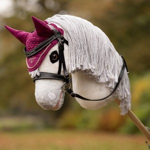 LeMieux LeMieux Hobby Horse Fly Hood in Blackberry