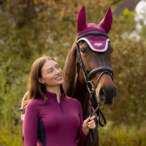 LeMieux LeMieux Loire Fly Hood in Blackberry