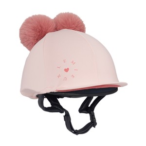 LeMieux LeMieux Mini Double Pom Hat Silk in Petal