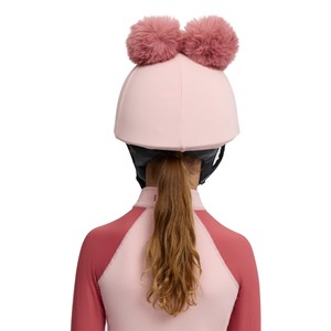LeMieux LeMieux Mini Double Pom Hat Silk in Petal
