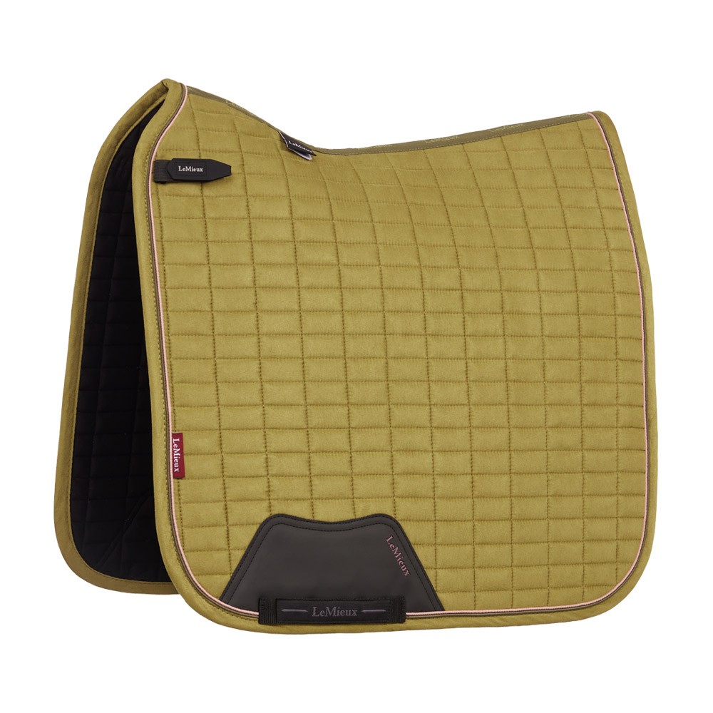 LeMieux Suede Dressage Square Green