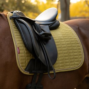 LeMieux LeMieux Suede Dressage Square in Gooseberry