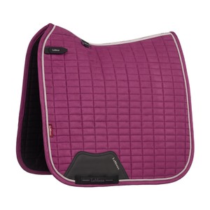 LeMieux LeMieux Suede Dressage Square in Blackberry