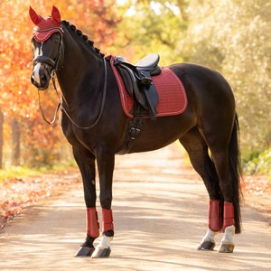 LeMieux LeMieux Suede Dressage Square in Russet