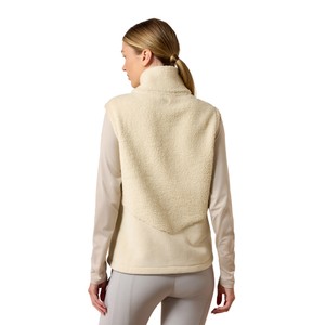 Ariat Ariat Laviolette Full Zip Gilet in Almond Milk
