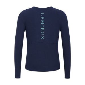 LeMieux LeMieux Young Rider Hydrid Sports Top in Navy