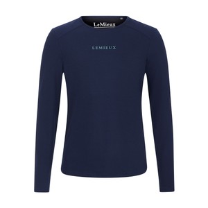 LeMieux LeMieux Young Rider Hydrid Sports Top in Navy