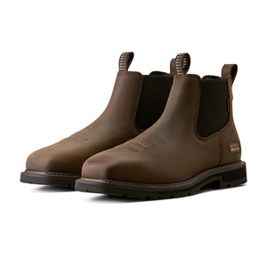 Ariat Ariat Mens Groundrancher Boots in Dark Brown