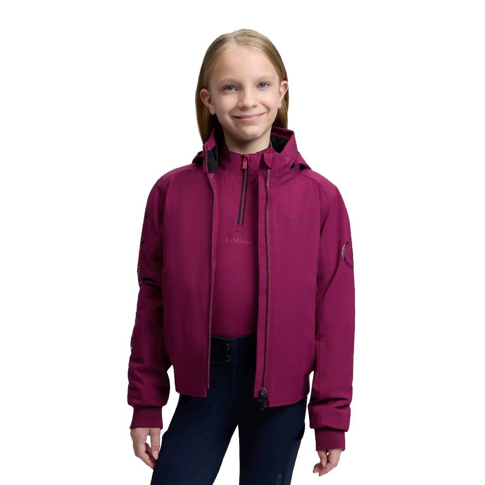 LeMieux Young Rider Clarissa Crew Jacket Purple
