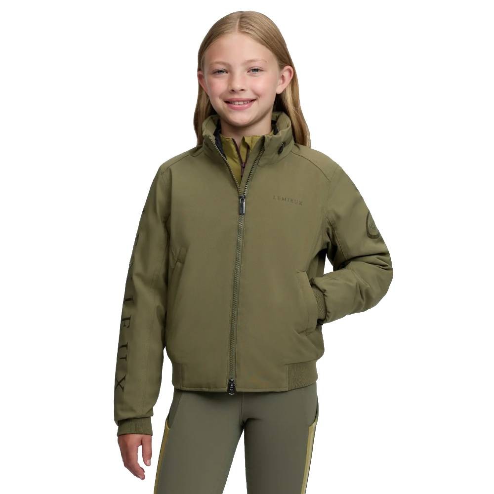 LeMieux Young Rider Clarissa Crew Jacket Green