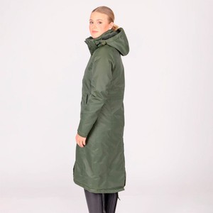 Shires Shires Aubrion Eltar Long Waterproof Coat in Khaki