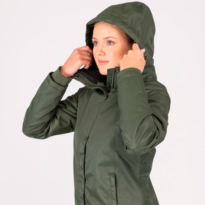 Shires Shires Aubrion Eltar Long Waterproof Coat in Khaki