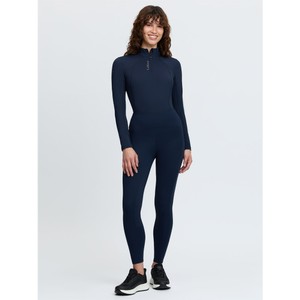 LeMieux LeMieux Natalie Brushed Pull On Riding Tights in Navy