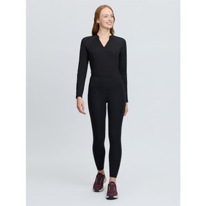 LeMieux LeMieux Natalie Brushed Pull On Riding Tights in Black