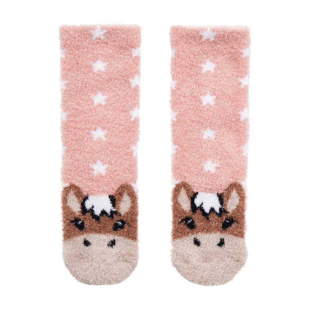 LeMieux Mini Fluffy Character Socks Multi